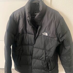The North Face Men's Charcoal Puffer Jacket